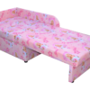Sofa dziecięca Kubuś różowy w lalki dla dziewczynki - obrazek 2