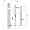 Szafa 200cm BILL 1 - obrazek 3