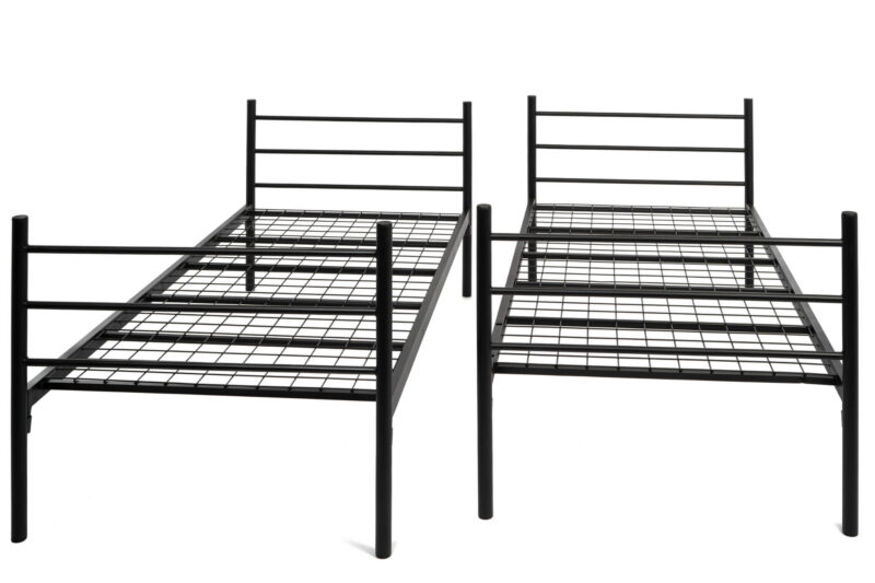 Łóżko metalowe EasyBunk piętrowe 90x200 - obrazek 2