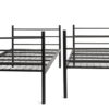 Łóżko metalowe EasyBunk piętrowe 90x200 - obrazek 3