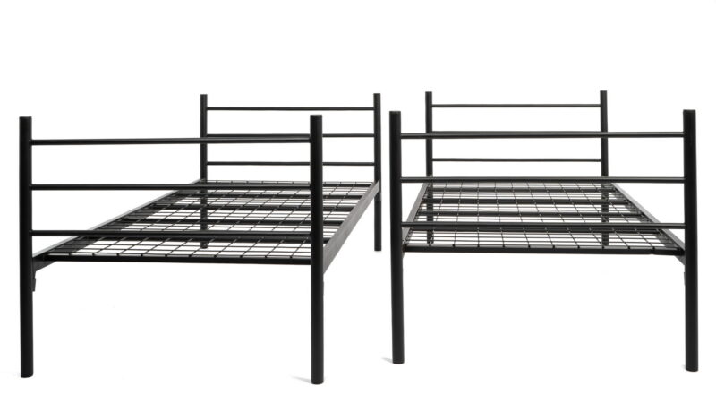 Łóżko metalowe EasyBunk piętrowe 90x200 - obrazek 3