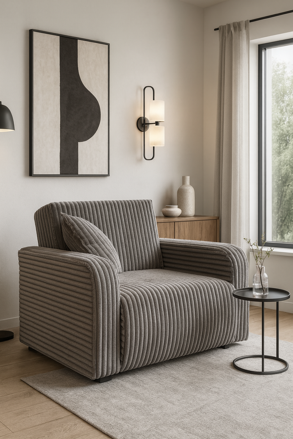 Sofa jednoosobowa z funkcją spania Mika 1