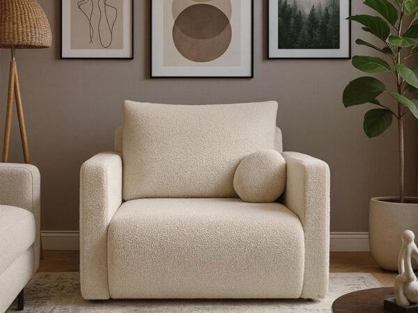 Amerykanka sofa jednoosobowa Loli 1 z funkcją spania